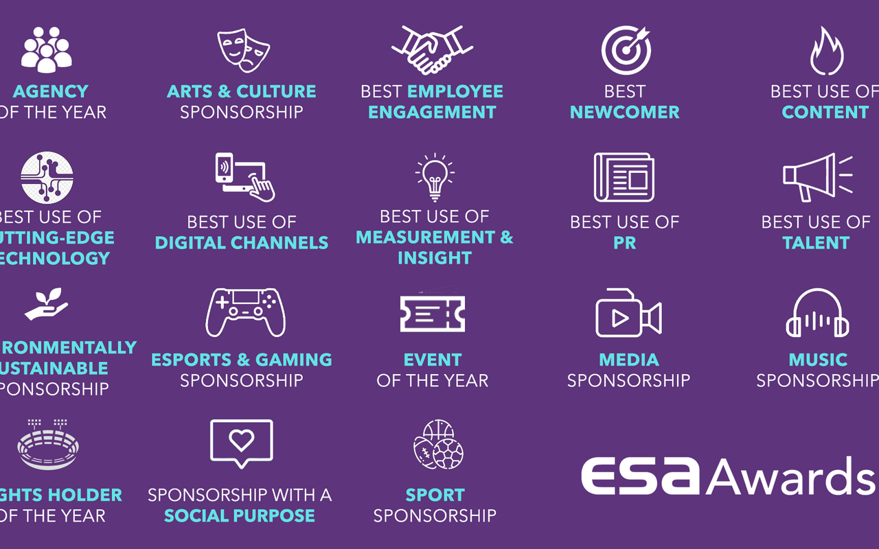 European Sponsorship Association launches 2024 ESA Awards