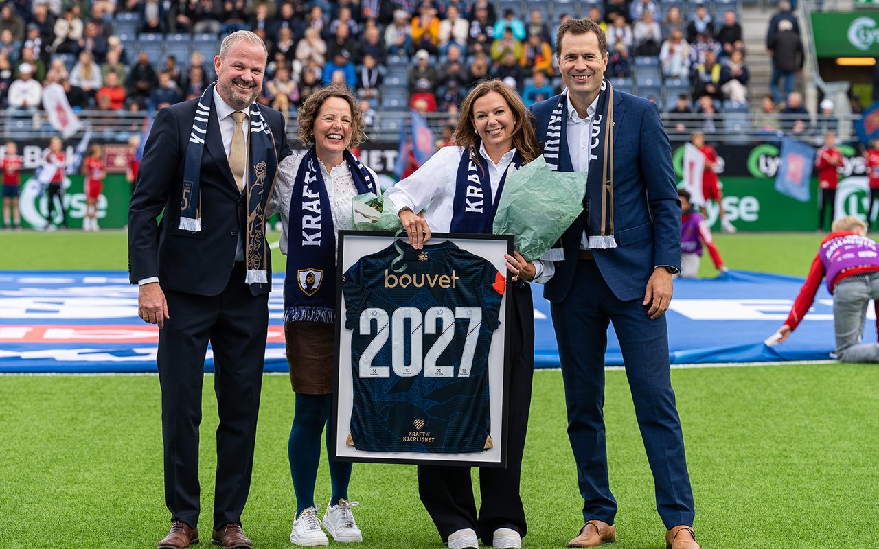 Lyse signerer ny hovedsponsoravtale med Viking FK