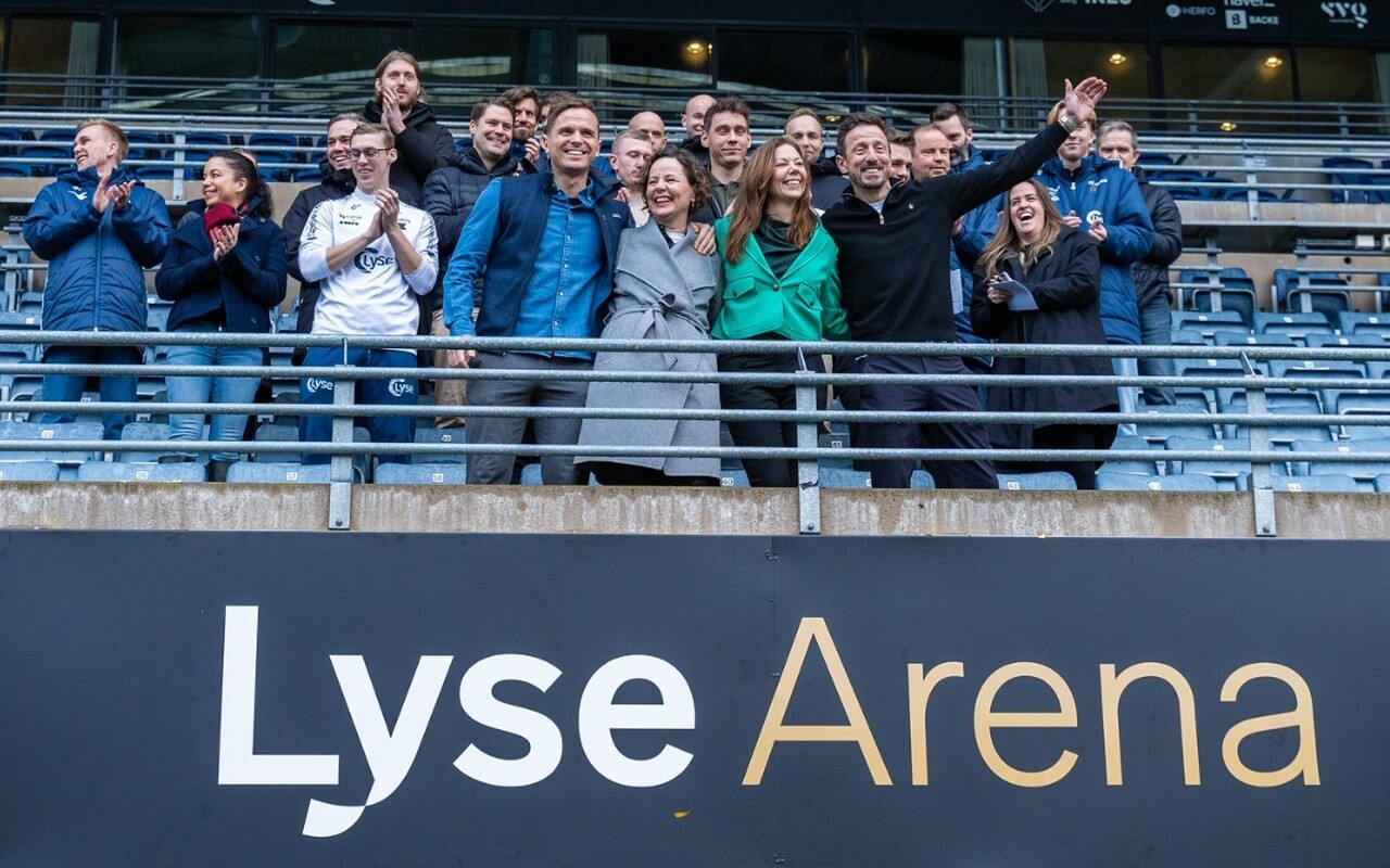 Vikings stadion bytter navn til Lyse Arena